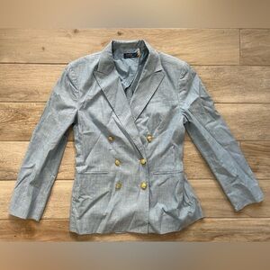 Vintage 90s-2000 Polo Ralph Lauren tailored women’s blazer nautical gold buttons